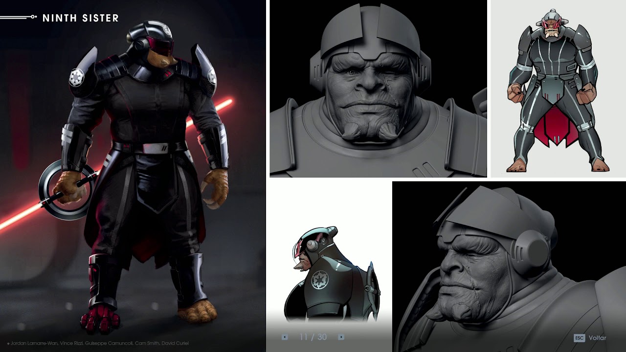 🅰️ Star Wars Jedi  Fallen Order - Livro de Arte Deluxe Digital