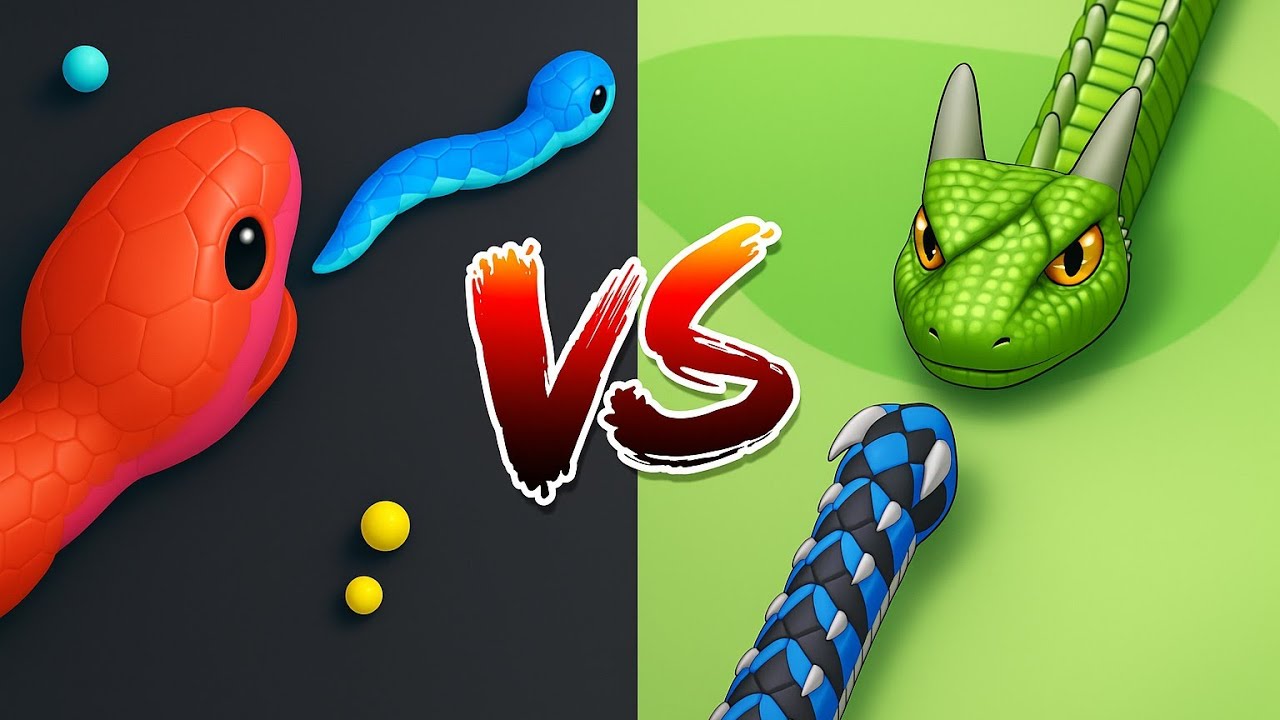 Snake Clash.io Vs Snake Hero🐍 - Epic Best Comparison! Which is the Best?🔥#27