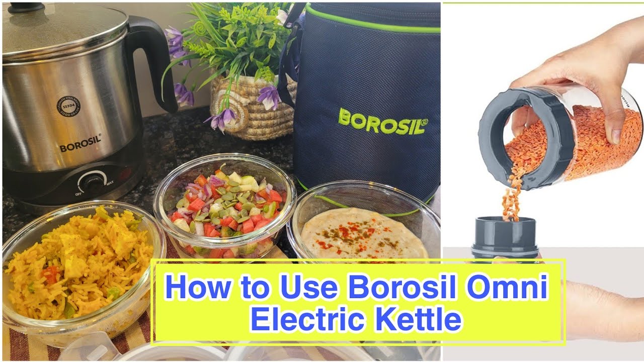How I use  Multipurpose Kettle | Meal Prep | Storage | My Borosil Products #kitchentipdandtricks