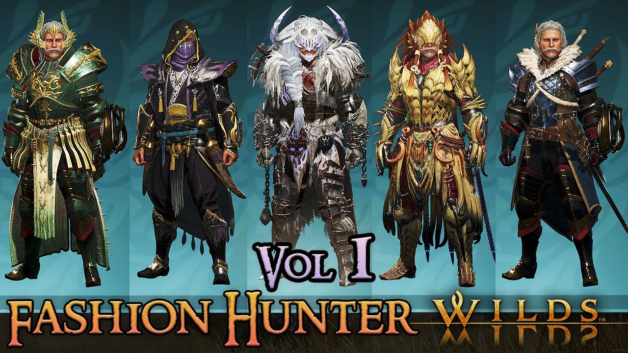 FASHION HUNTER WILDS | Том 1 — Комплекты многослойной брони Monster Hunter Wilds