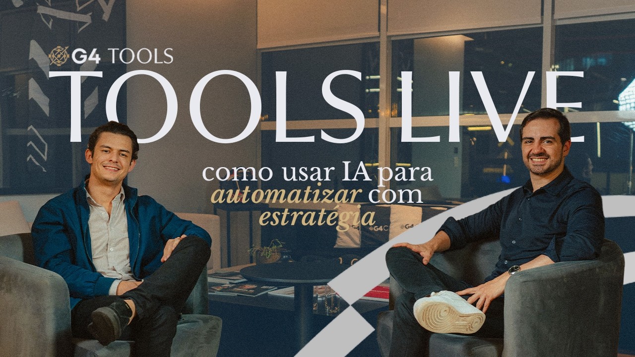 COMO USAR IA PARA AUTOMATIZAR COM ESTRATÉGIA | G4 TOOLS LIVE – ERIC LUCIANO