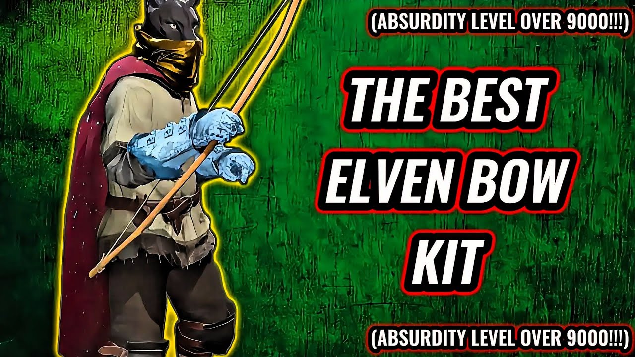 The BEST ELVEN BOW KIT I Ever Ran | Dark and Darker