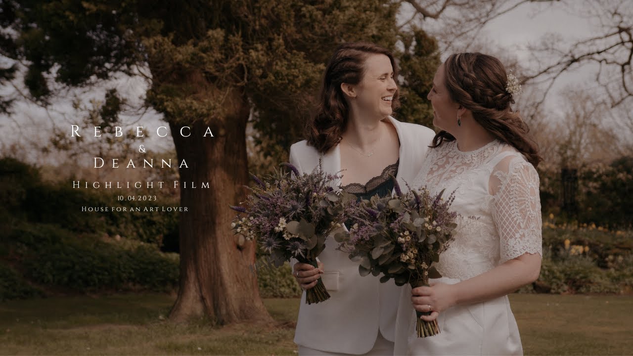 Deanna & Rebecca's Incredible Wedding at House for An Art Lover in Glasgow - Filmed on the BMPCC 6K