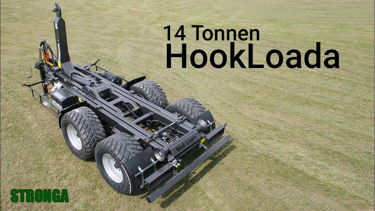 Stronga 14 Tonnen HookLoada Anhänger – Containertransport zu überdenken