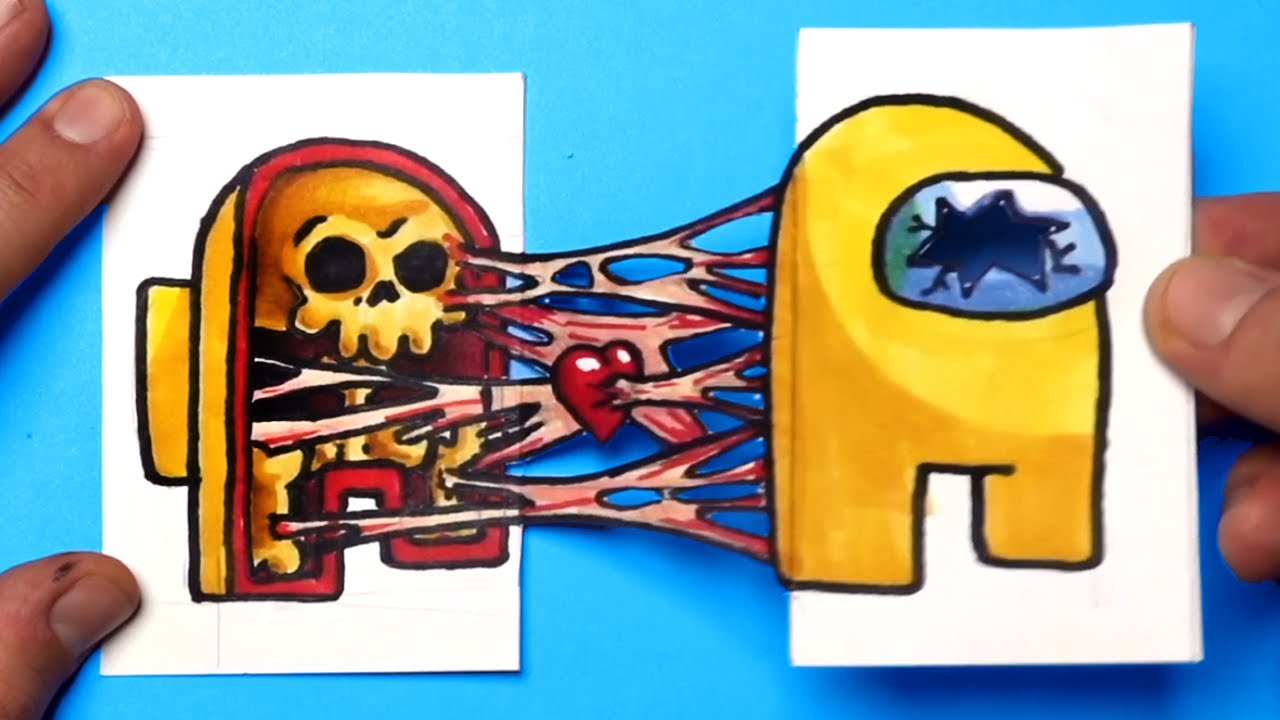 20 CRAZIEST AMONG US CRAFTS TO PLAY AT HOME