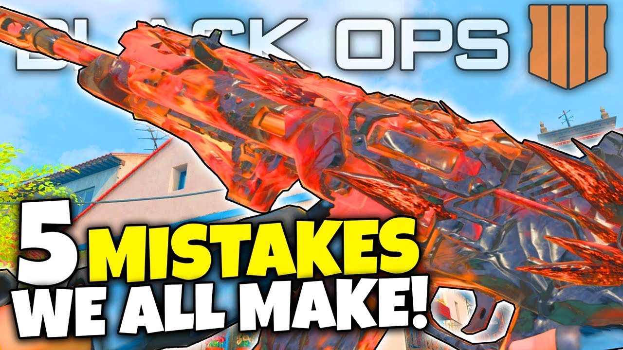 5 BAD HABITS YOU HAVE IN BO4.. (STOP DYING) Black Ops 4 Gameplay