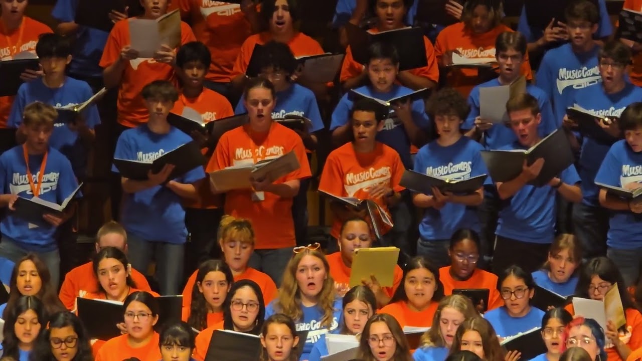 Over the Rainbow (With Lo Ho a Rose), arr. by Richard Bjella, SHSU All State Choir Camp 2024-2025