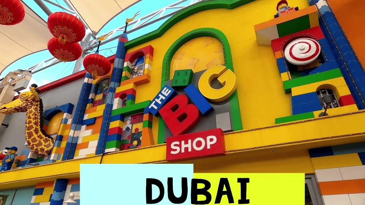 Legoland Lego Store - The Big Lego Shop Dubai - Legoland Dubai POV