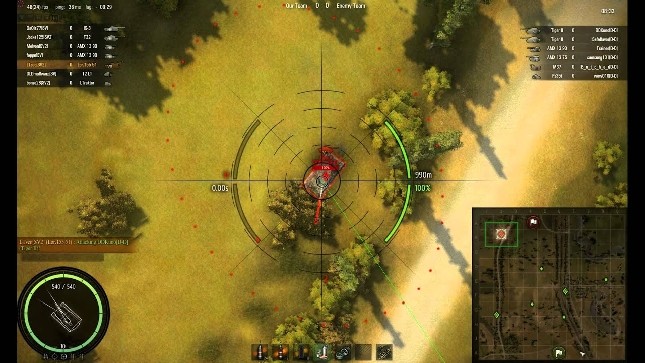 Swedish Viking vs. Demented Demons Team Heavy in 7vs7 ESL ladder, Round 2 - World of Tanks