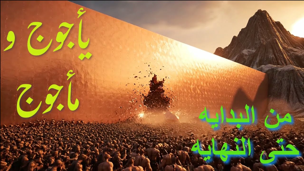 قصة يأجوج ومأجوج 🟣 من البدايه حتى النهايه 🟣👌