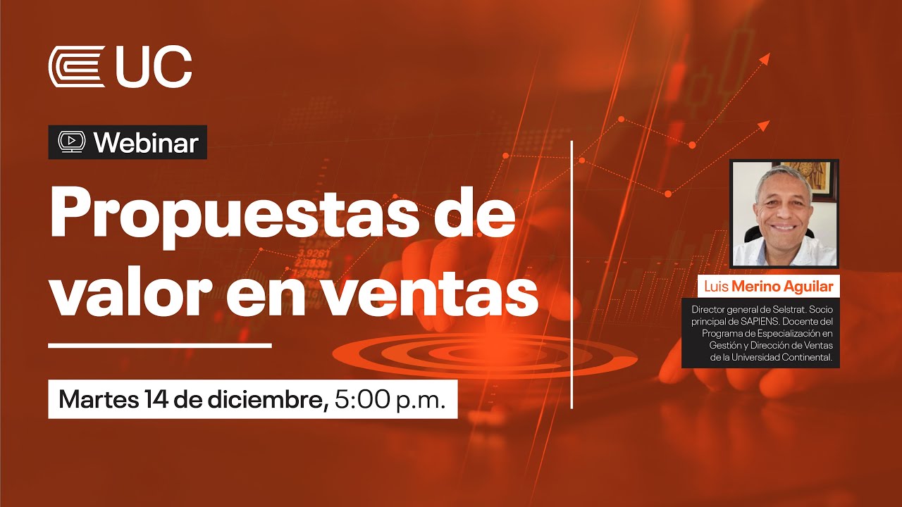 Webinar I Propuesta de valor en ventas