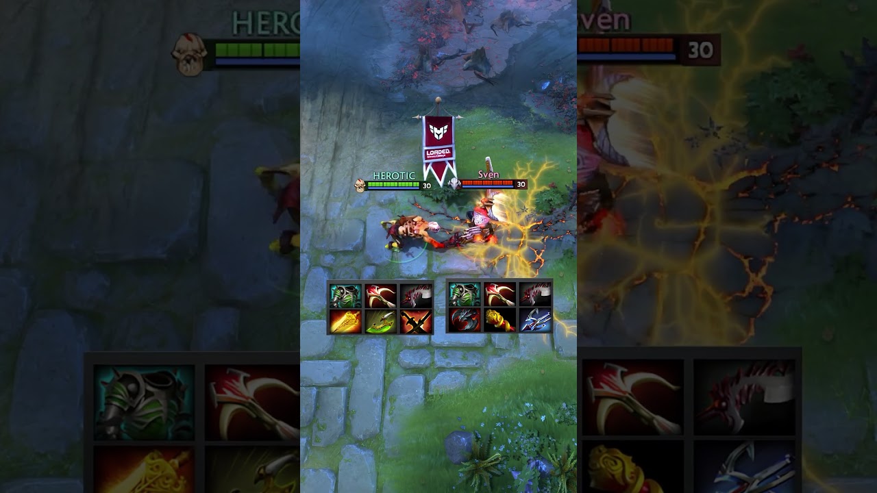 Lifestealer vs Sven lvl 30