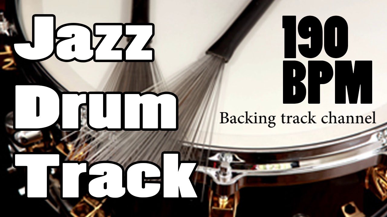 Jazz Drum Loop - Brushes - 190 BPM - Medium Fast Swing