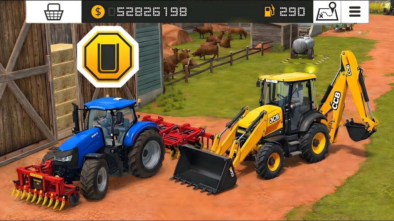 Fs 18 Collect Straw | Fs18 Cultivation | Farming Simulator 18 Fertilization Gameplay | Timelapse 