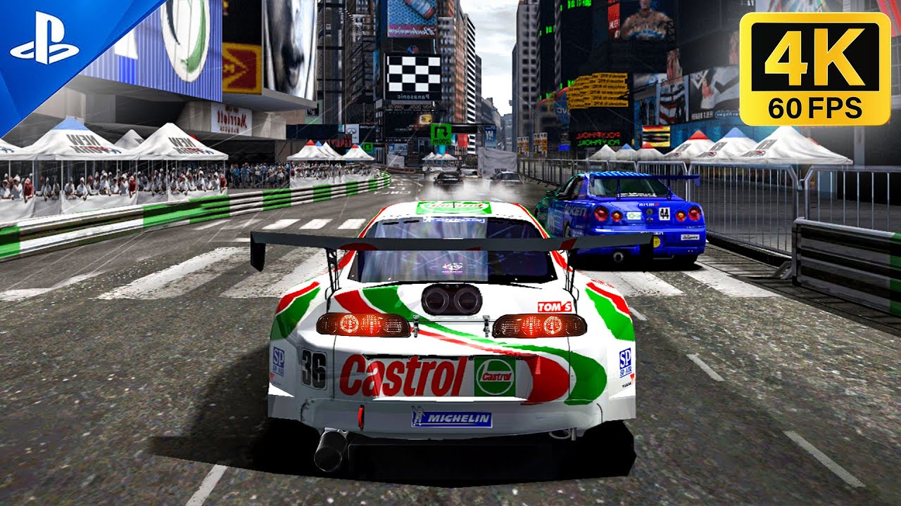 REMASTERIZARAM O GRAN TURISMO 4 DE PS2!😱 (NOVO MOD DE TEXTURAS) IMPRESSIONANTE! 4K 60FPS
