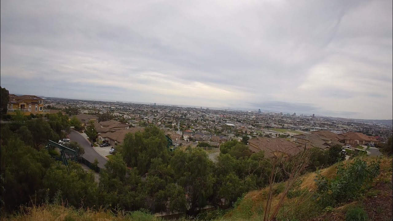 Driving to Signal Hill 