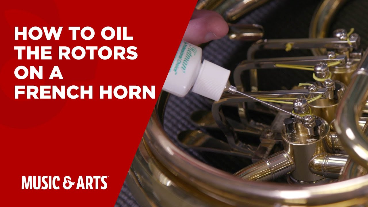 How to Oil the Rotors on the French Horn