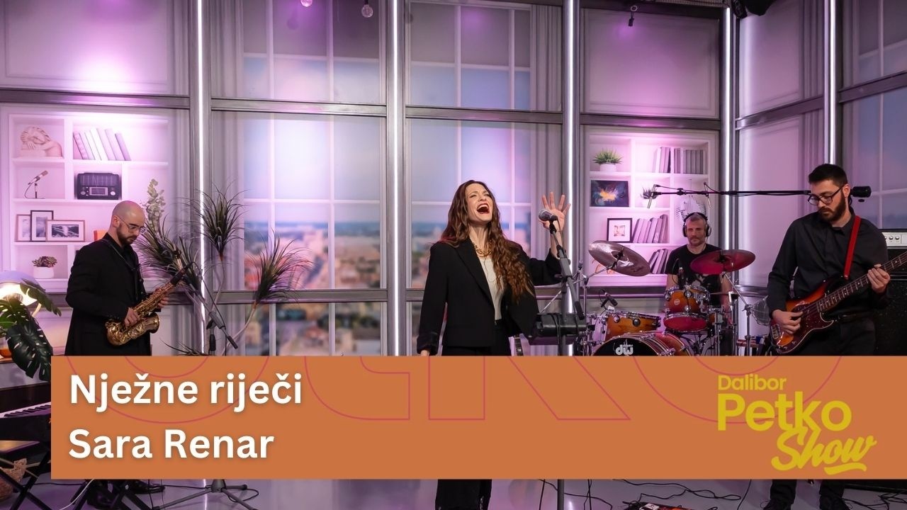 Nježne riječi - Sara Renar | J.R. August & Sara Renar | Dalibor Petko Show | CMC TV