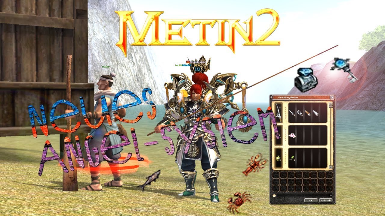 Let's Test Metin2: Neues Angel-System & Fische