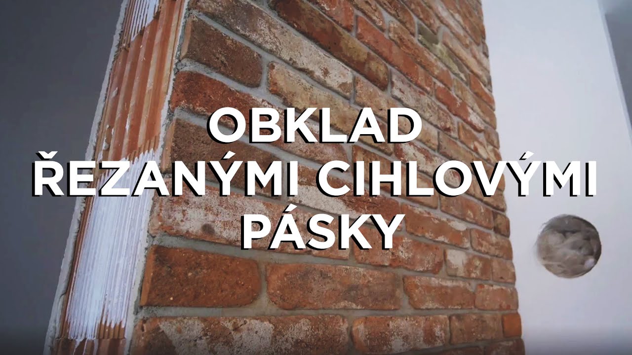Obklad cihlovými pásky