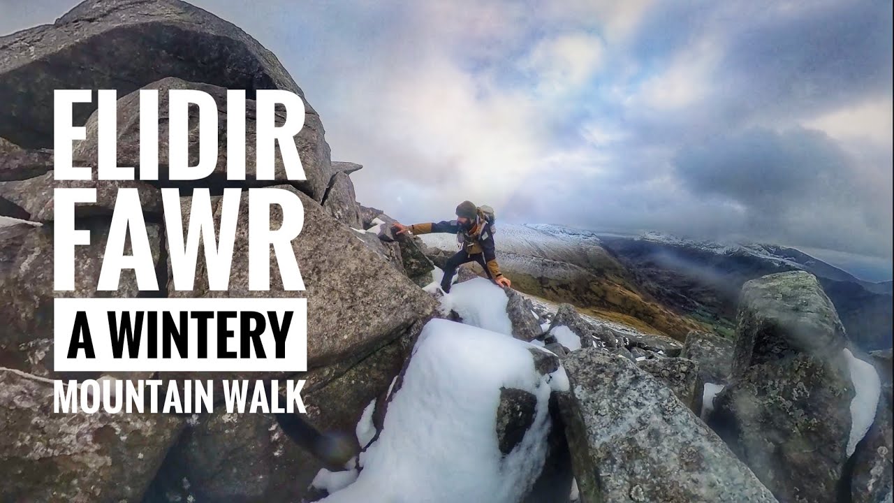 Elidir Fawr - a wintery mountain walk 