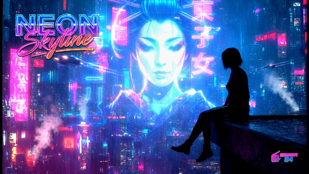 Neon Skyline | Cyberpunk Ambient Music for Night Drives & Deep Focus