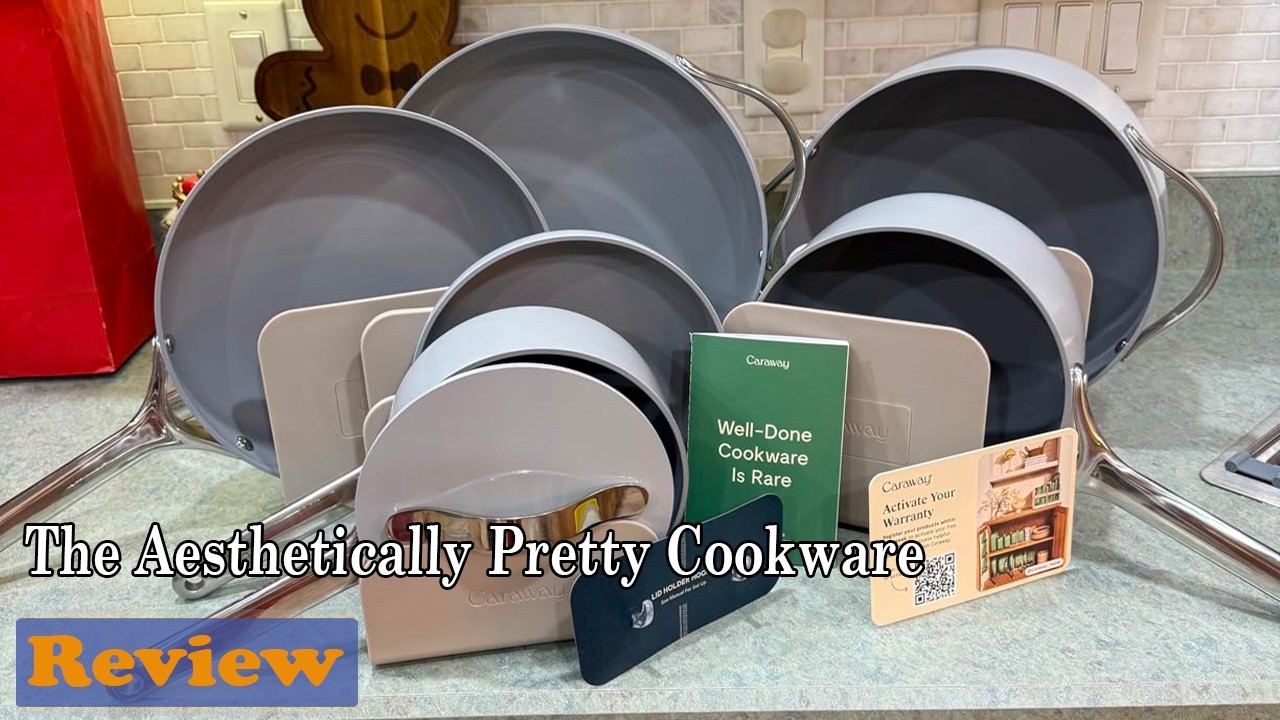 Caraway Non-stick Ceramic Cookware Set Review | The Aesthetically Pretty Cookware