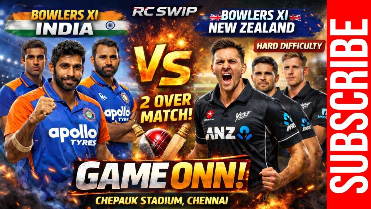 Bowlers XI 🇮🇳 Vs Bowlers XI 🇳🇿 | RC Swip 🔥🔥