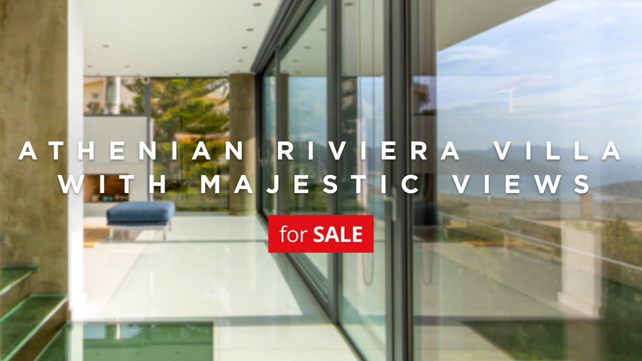 Athenian Riviera Villa with Breathtaking Sea View | for Sale in Anavyssos, Greece
