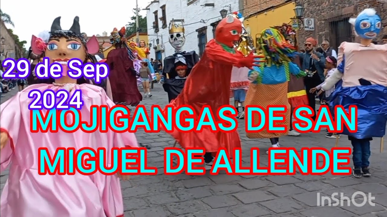 Mojigangas de san Miguel de Allende Gto. 29 de Sep. 2024.
