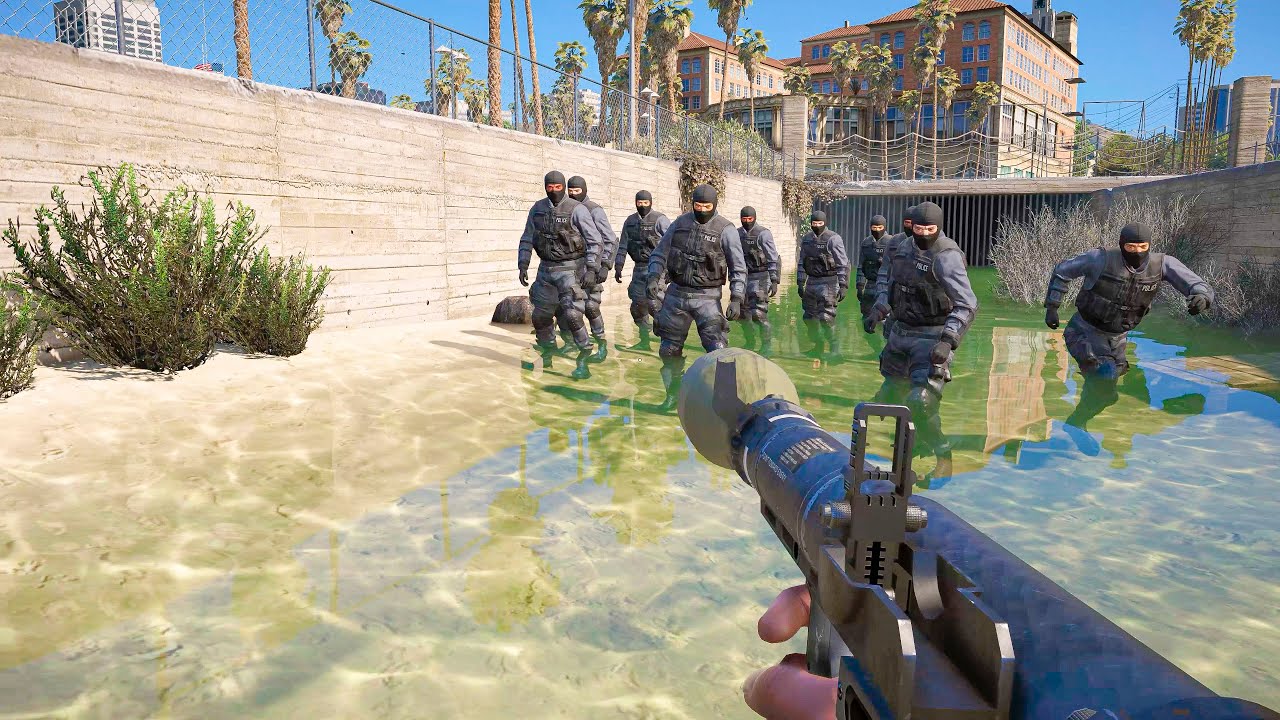 GTA 5 - Explosions vs NPC's Ragdolls Ep.12 | Euphoria Physics Ragdoll