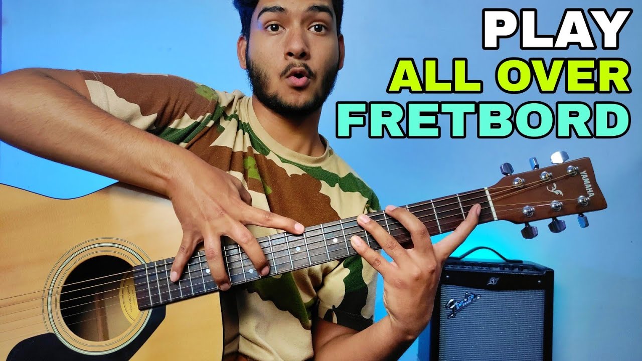 Three Notes Per String in Hindi | Play All Over Fretbord In Guitar