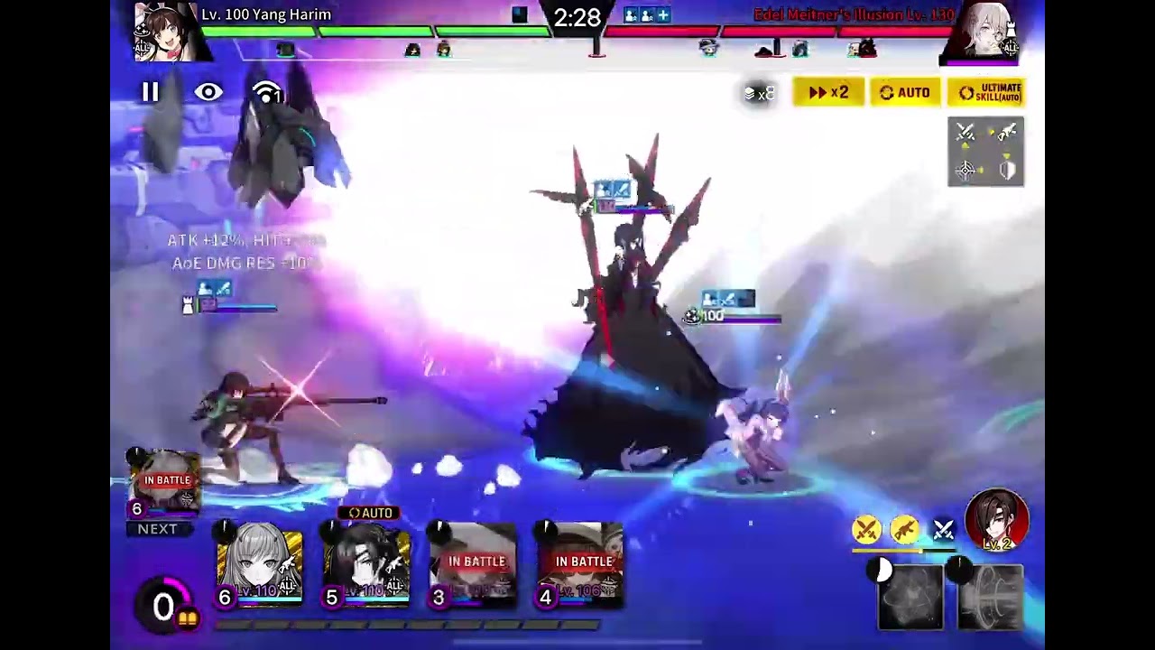 [Counter:Side SEA] How to cope Re-Arm Xiao Lin level XP in Accessory Dungeon (Edel &mdash; 1-4)