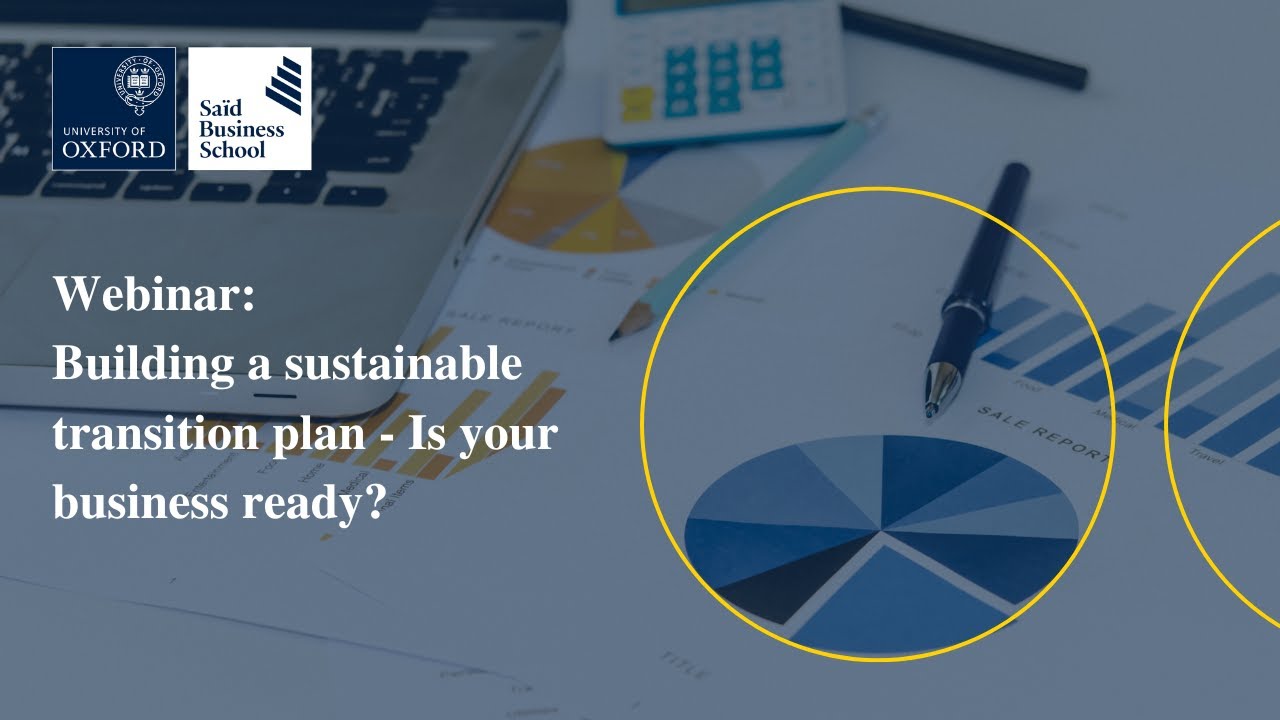 Webinar: Building a sustainable transition plan - Is your business ready?