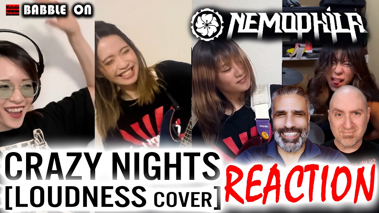 NEMOPHILA - CRAZY NIGHTS (LOUDNESS Cover) Reaction by Indie Filmmakers 🔥🔥🔥😁🔥🔥🔥 #banger #coversong
