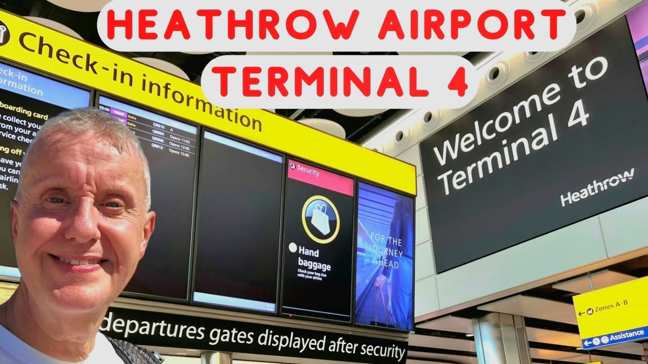 Heathrow Terminal 4 -  EVERYTHING you want to know when flying from here - Ultimate Guide
