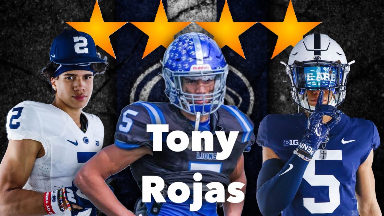 Tony Rojas Highlights Reaction! Penn State Football Recruiting!