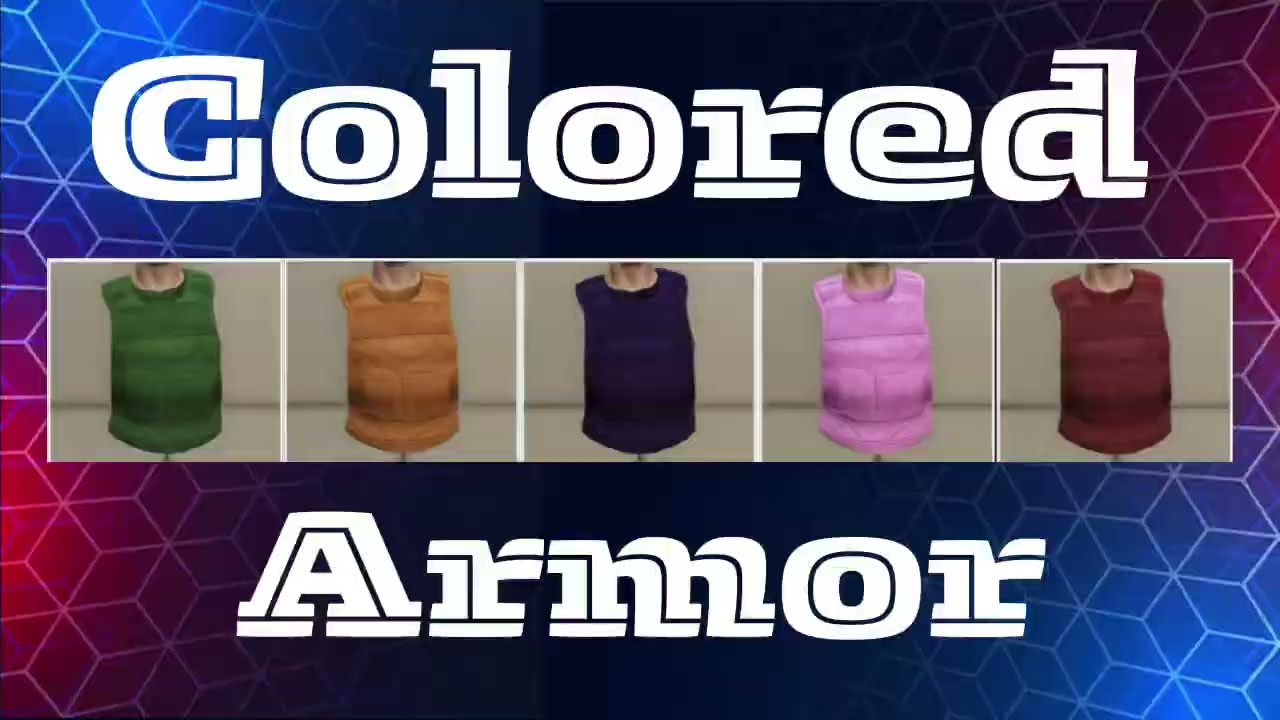 HOW TO GET COLORED ARMOR / BEFF TUTORIAL- GTA 5 ONLINE 