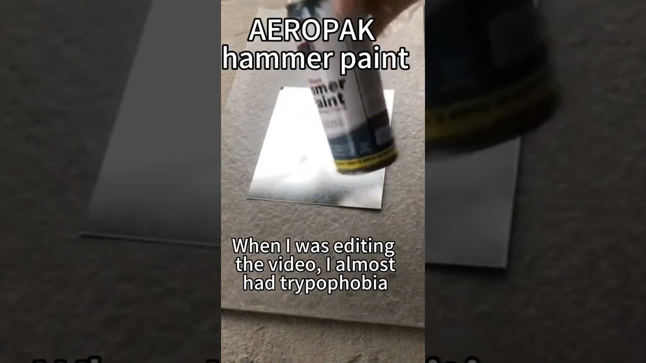 #aeropak #hammer  #spraypaint #hammerpaint  #aerosol    AEROPAK Hammer Paint