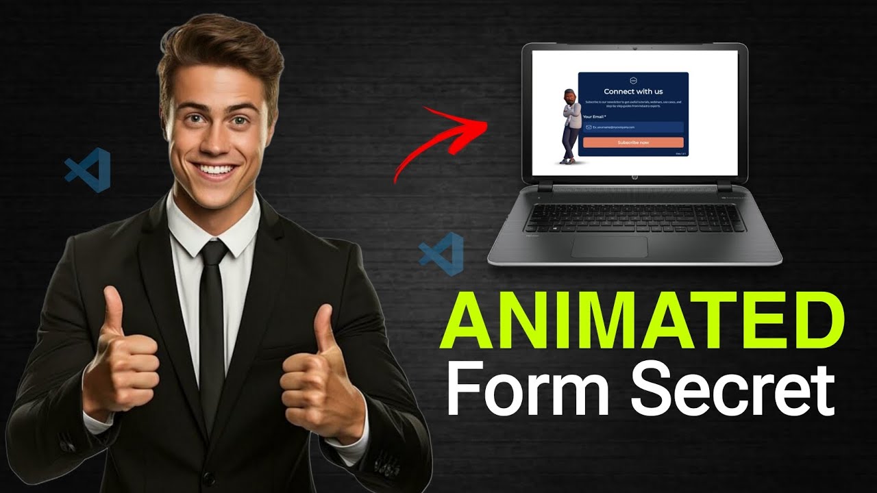 Animate Sign In Form | Sign In Form HTML And CSS | Developergtm | Visme Animation Tutorial
