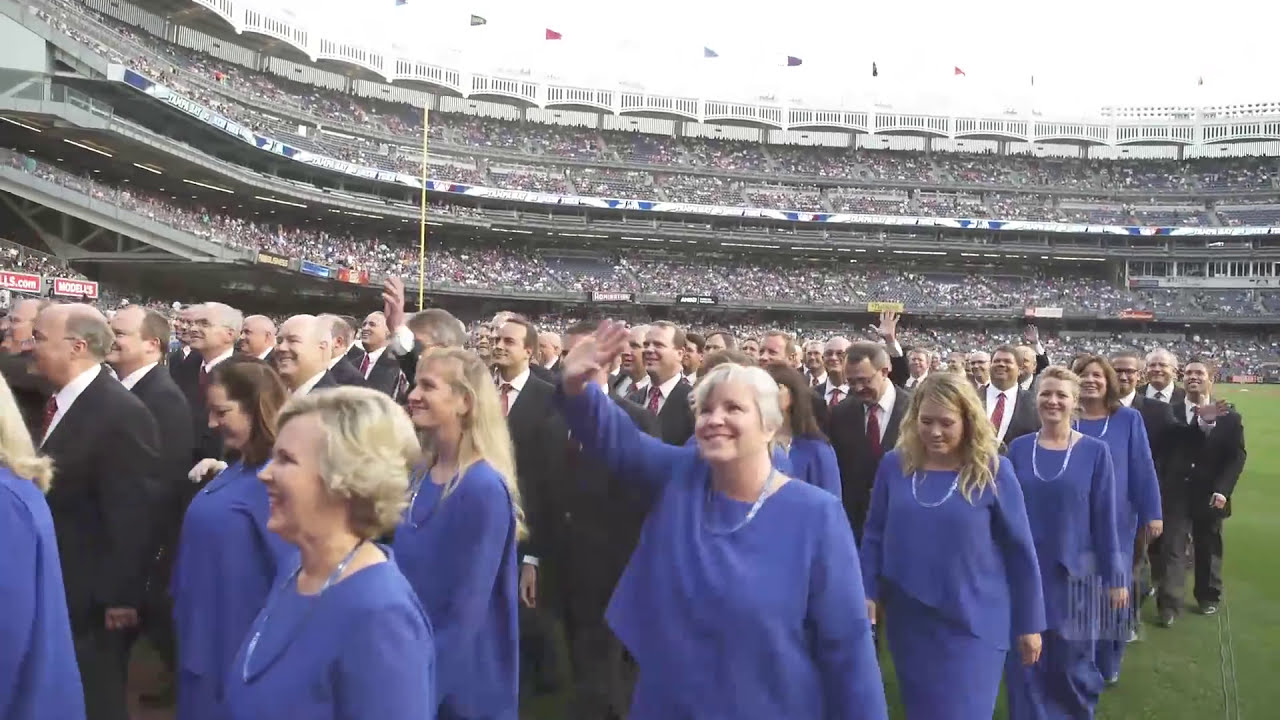 Choir on Tour: "The Star Spangled Banner" Yankee Stadium | The Tabernacle Choir