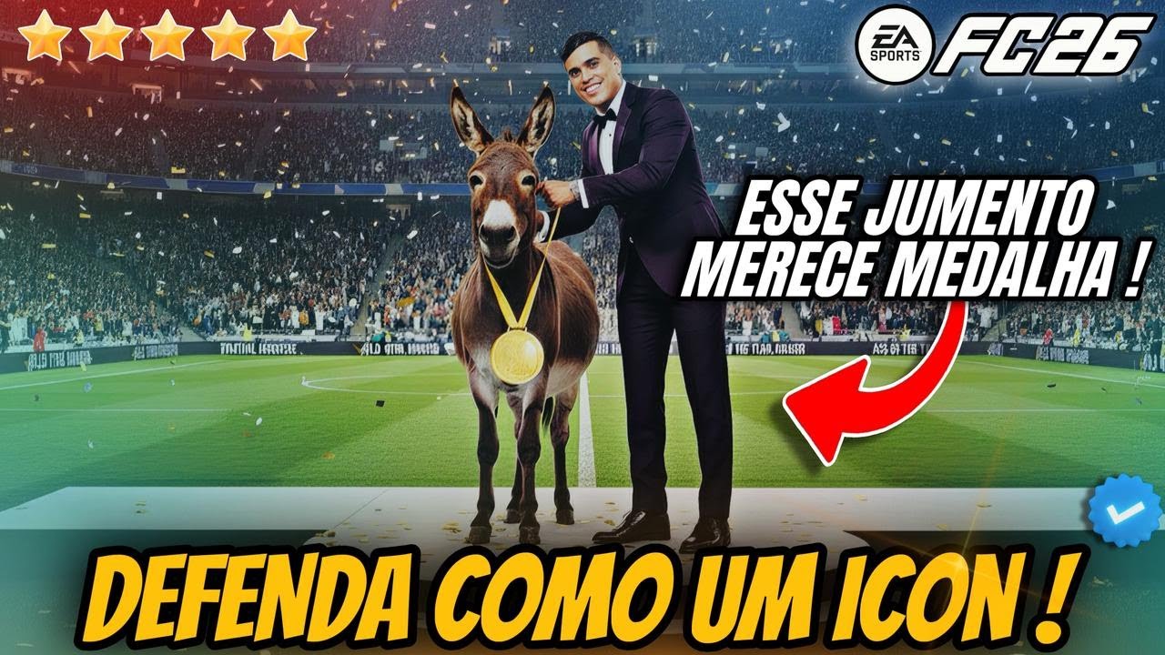 IMPOSSÍVEL ! ESSE JUMENTO ME SURPREENDEU ! DEFENDA COMO UM ICON PT 5 ! COACH FC 26