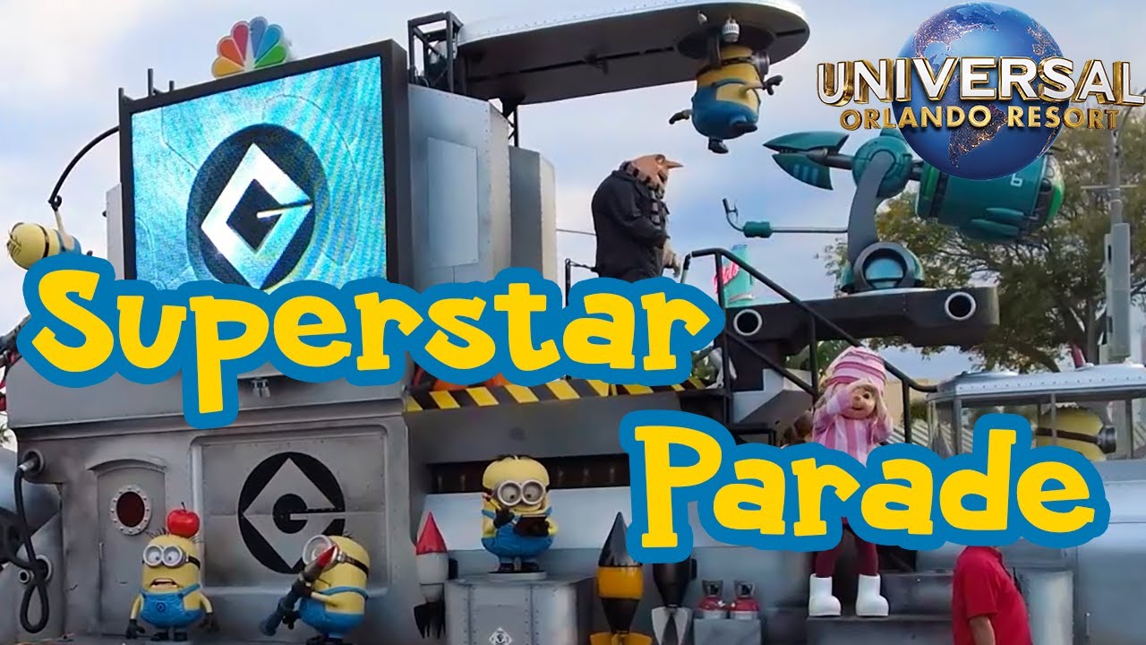 Despicable Me Minions and more in Universal's Superstar Parade 2022 | Universal Studios Orlando