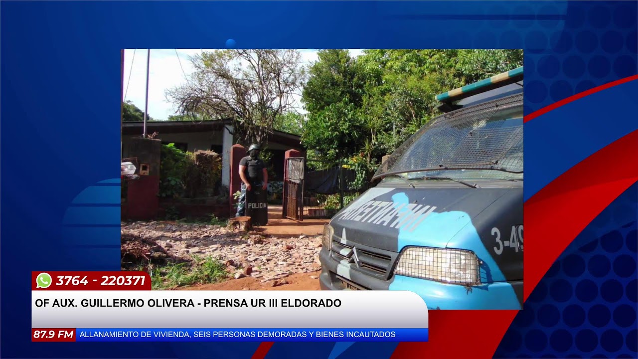 OF AUX. GUILLERMO OLIVERA - PRENSA UR III ELDORADO