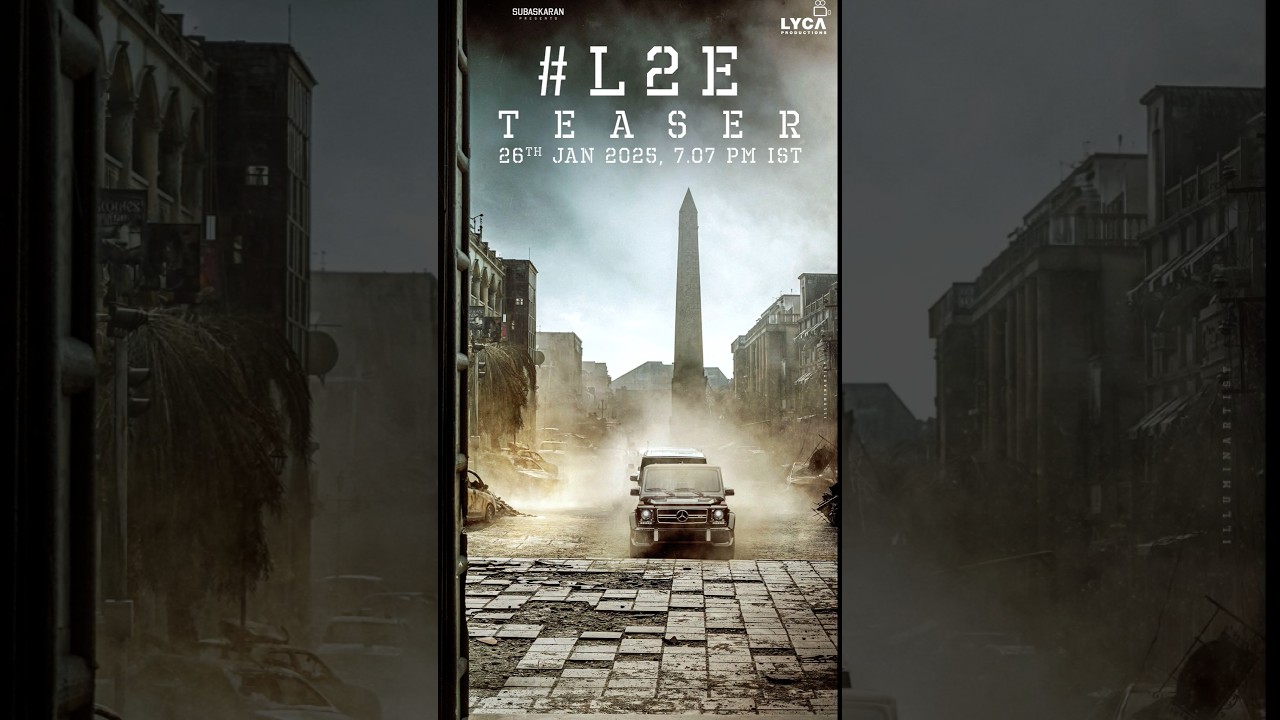 Empuraan Teaser Glimpse | Kureshi Abraham | Mohanlal | Prithviraj | Muraligopi | Aashirvad | Lyca