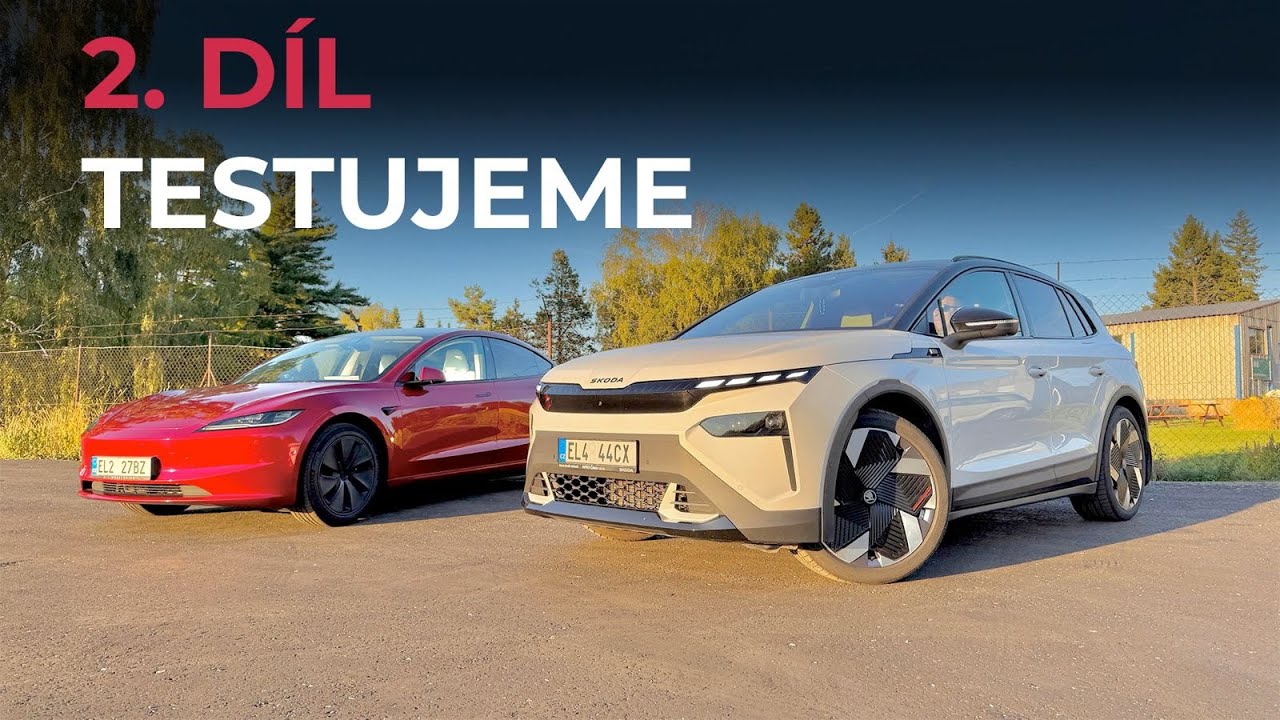 Elroq vs Tesla - souboj Matrix světel, prostornosti a rychlosti navigace