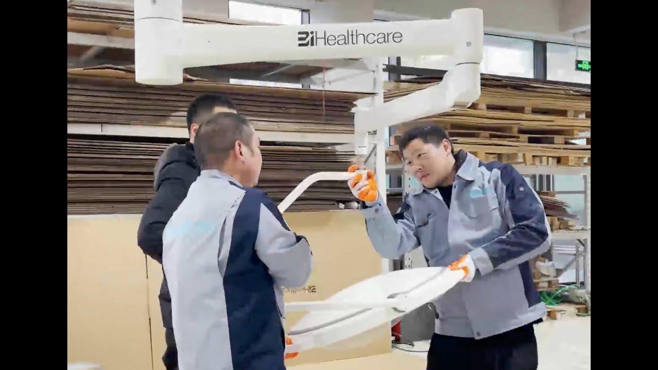 Open box & installation guide of surgical light from BiHealthcare