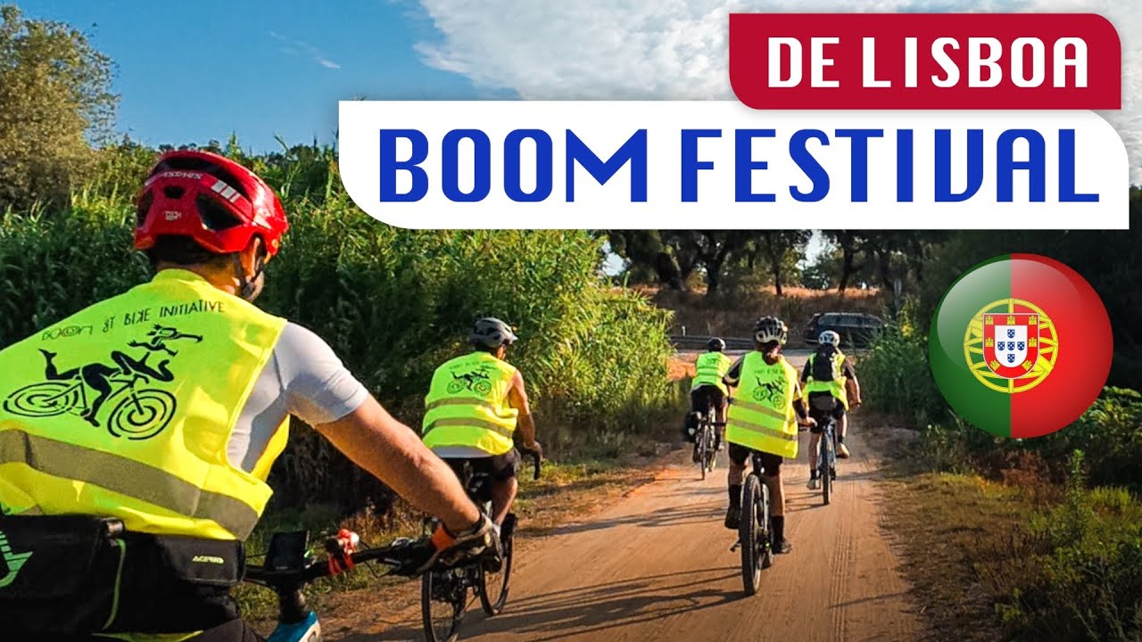 EP.155 🚴‍♂️ BOOM BY BIKE INITIATIVE 🇵🇹 Peregrinação Lisboa x Boom Festival.