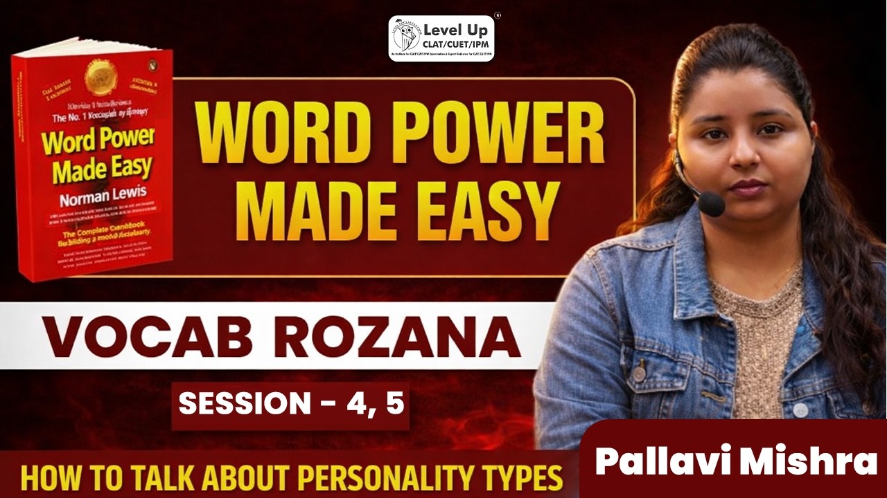 Word Power Made Easy | Vocabulary Series by Levelup | session 04 & 05.