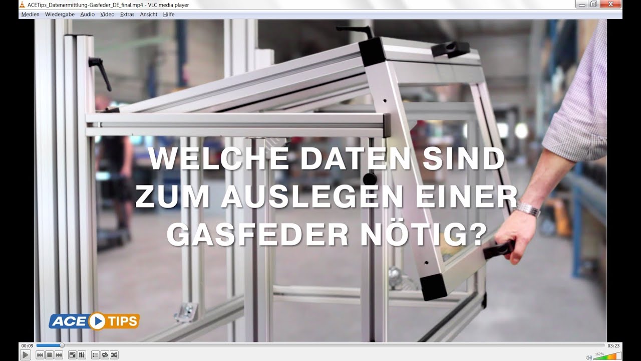 ACETips | Welche Daten sind zum Auslegen einer Gasfeder nötig?